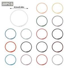 Mikovivi 20pcs Silicone Cross Bracelets, Religious Jesus Medium, multicolored