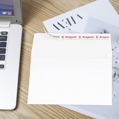 Xxcxpark 120 Qty Printable A4 120 Envelopes (4.25″ x 6.25″), White