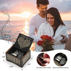 Valentines Day Gifts for Her, Romantic Girlfriend, Medium, Red