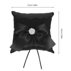 Wedding Kneeling Pillow Ceremony Accessory Engagement Ring Church Decor