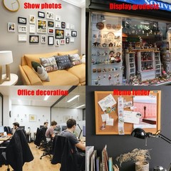 4Pcs,Cute Table Number Holders,Memo Clips Holder,Place Card Multi Color
