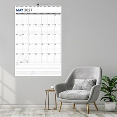 GuassLee Extra Large Wall Calendar 2026,Jumbo Vertical Wall Planner 2026-2027…