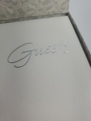 Vintage Hallmark Wedding Collection Anniversary Guest Sign in Book New In Box