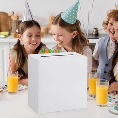 Gift Card Collection Box Keepsake Weddings Showers Birthdays DIY Decor New