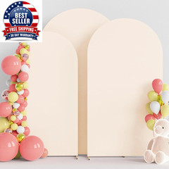 1Pc Arch Stand Cover Wedding Flower Door Decoration Polyester Elastic Set Backgr