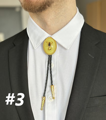 Custom Bolo Tie for Men – Western Cowboy Necklace, Personalized Gift