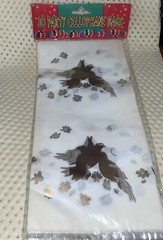 Wedding Party Bags (30) Antique White w/Gold Doves «Bless Your Marriage»