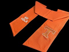 University of Tennessee Cotton Wreath Sash (2 Logos) 20k Stitch