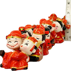 Chinese Couple Figurine Style Resin Bride And Groom Wedding Cake Topper Decors