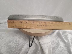 Decorative Pewter Metal Marriage Certificate Box Holder For 50th Anniversary