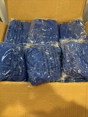 30 PC Stretch Spandex Chair Covers for Events Parties and Dining-Blue-NEW