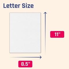 20 Sheets, 130 lb (350 gsm) – Thick Heavy White Cardstock, 20 Pieces,