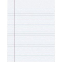 Pacon Composition Paper, 8″X10 1/2″, 3/8″ 8″ x 10-1/2″ (Pack of 1), White
