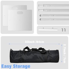 Pipe and Drape Backdrop Stand 10FT x 10FT, Adjustable Backdrop 10x10ft Silver