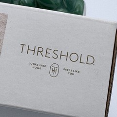 Threshold Green Artichoke Placecard Holders 4-Pack Stoneware Hosting Table Décor