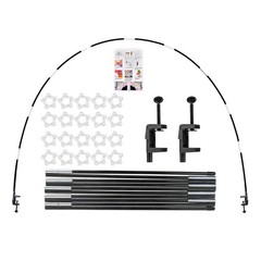 Voircoloria 13ft Table Balloon Arch Kit, 4.5 to 6.5 feet, Black