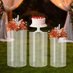 3Pcs Round Cylinder For Decoration& Birthday Parties, Wedding Round Cylinder