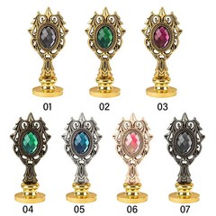 Wax Seal Handle Metal Roman Column Stamp Craft Supplies for Wedding Invitations