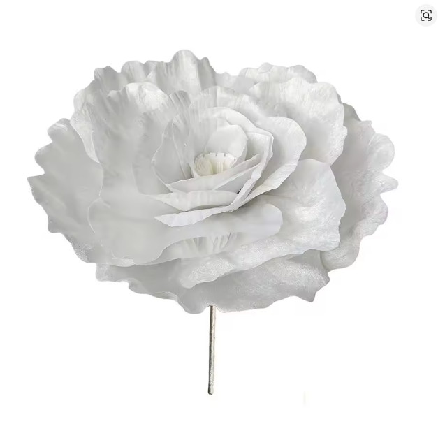 Giant Velvet Peony Flower 60cm Luxury Wedding Backdrop Floral Wall