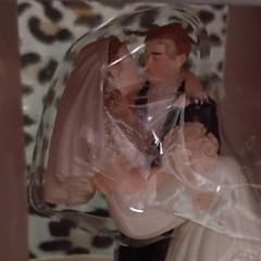 Wilton Threshold of Happiness Bride & Groom Wedding Cake Topper Figurine 5 in