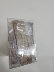 Wood & String Lights Rustic Wedding Thank you Cards & Envelopes 4″x5.25 50 Count