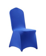 30 PC Stretch Spandex Chair Covers for Events Parties and Dining-Blue-NEW