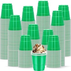 Pack 2 oz Plastic Shot Glasses st. patrick’s day Shot Glasses Shot 240 Green