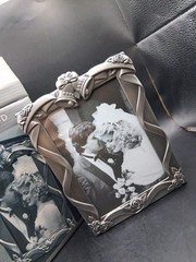 Ori. B. Royal Limited Silver Wedding Metal/ Pewter Album Holds 80 Photos.
