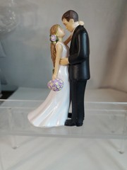 Bride & Groom/prom Cake Topper