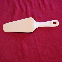 Wedding Cake Server VTG Gold Gilded Filigree Porcelain Dessert Pie Shabby Chic