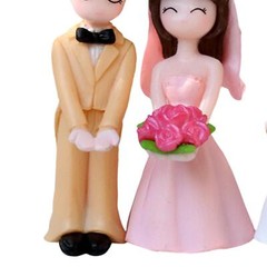 Wedding Cake Toppers Desk Decoration Mini Miniature Scene People for Valentines