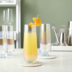 Sparkle and Bash Iridescent Stemless 4 Count (Pack of 1),