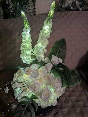 Centerpiece/ table decor / Topper with fairy Lights New