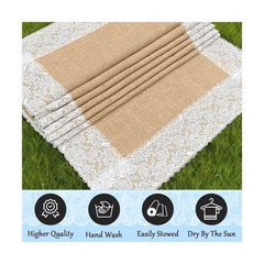 3ft x 50 ft Natural Burlap Wedding Aisle Runner,Outdoor for Wedding Ceremony …