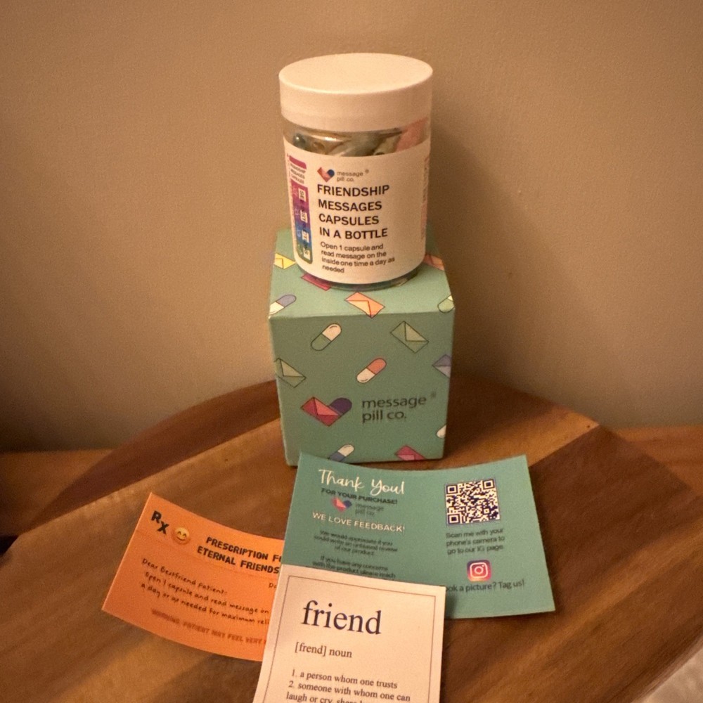 Friendship Messages in a Bottle（5Oz）,Friendship Gifts for Your Bestfriend,Women,