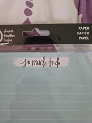 Happy Planner 40 Refill Sheets So Much To Do B46