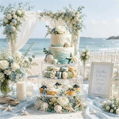 Clear Fillable Cake Stand Set for Parties, 3 Sizes
