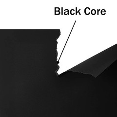 50 Pack Black Cardstock 8.5 x 11, Goefun 65lb Card Stock 8.5×11-65lb, black
