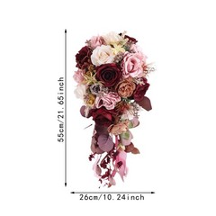 Wedding Bouquet Bridal Bouquet Realistic Decorative Silk Flower Artificial