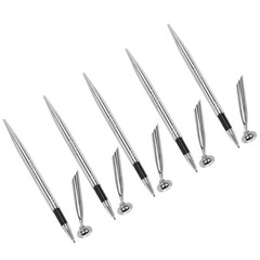 5 Pieces Counter Service Pen Ballpoint Pen Pen Reception Pen for