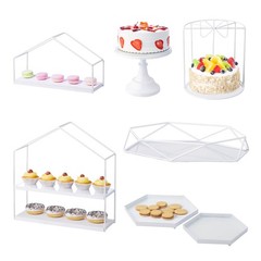 Wedding Cake Stand Collection – Wipe-Clean White Finish for Lasting Elegance NEW