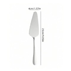Multi color Food Grade Stainless Steel Cake Pizza Server for Home Kitchen Baking