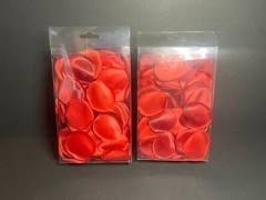 Lot of 2 x 250pc Hobby Lobby Studio His & Hers Artificial Red Rose Petals 500pc