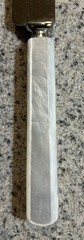 Pearly Handle Wedding Cake Knife Stainless Steel Japan Serrated 13” L
