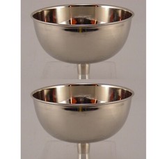Bowl Adapter 6″D 2.5″Hi Set/2 Convert Candle Holder to Floral Stand FREE SHIPING