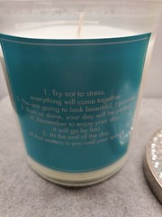 White Sweet Bouquet Floral Scented For The Bride Wedding Good Luck Candle 10 OZ