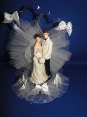 New Wilton «Sweetness» Wedding Cake Top, white coat, black pants # 101-152