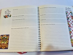 Mary Engelbreit Our Wedding JOURNAL MEMORY BOOK Hard Cover Spiral Bound 1996