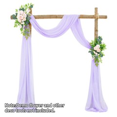 Backdrop Draping Curtain Arch Wedding Party New 13/20/32.8ft Decor 4/6/10M Tulle