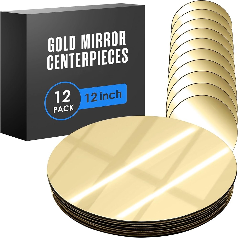 Gold Mirror Centerpieces For Tables Round Mirrors For Centerpieces Mirrored